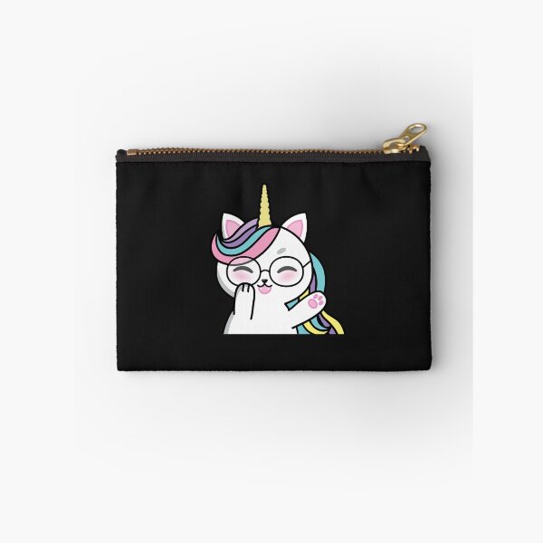 Item preview, Cute Unicorn Cat with glasses designed and sold by Sam Artist.