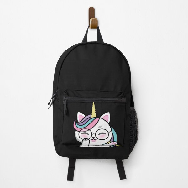 Item preview, Cute Unicorn Cat with glasses designed and sold by Sam Artist.