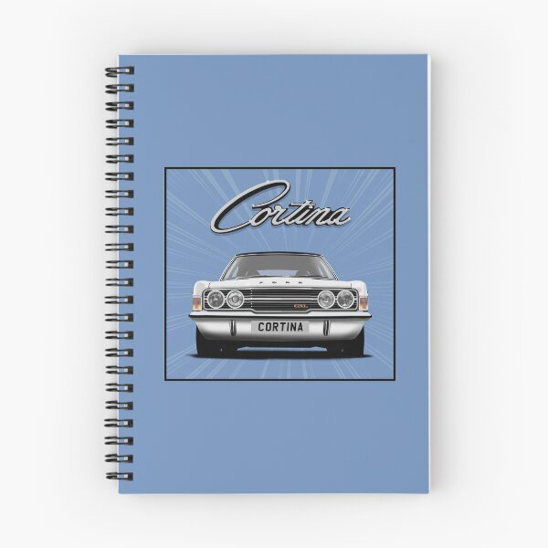 Item preview, Ford Cortina Mk3 GXL White Classic Car Art Print designed and sold by Hamilton illustrations.