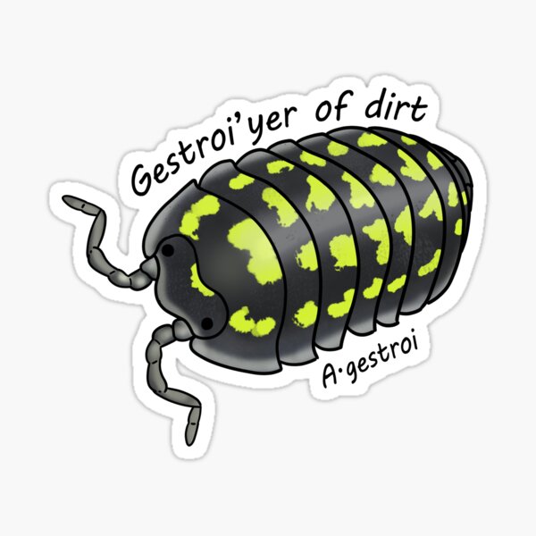 A.gestroi Gestroiyer of dirt Sticker