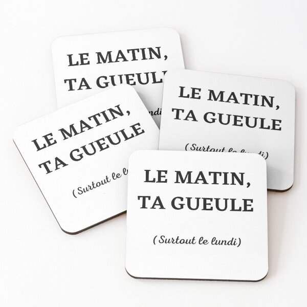 Aperçu de l'œuvre Le matin, ta gueule créée et vendue par Lbrouks.