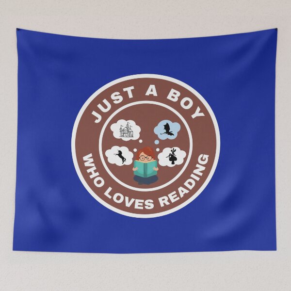 Item preview, Just a boy who loves Reading designed and sold by fev-rocks.