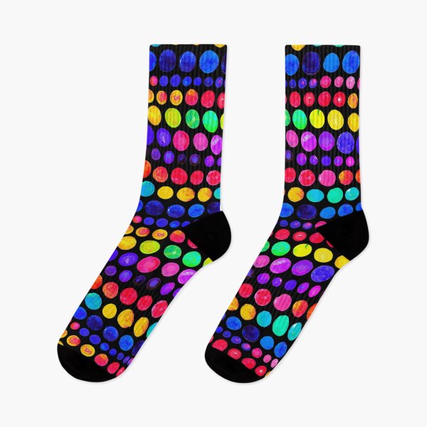Item preview, Colorful Paint Dots Pattern designed and sold by ArtVixen.
