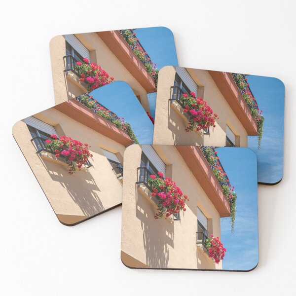 Item preview, Pretty Flowers on Balconies designed and sold by SMartin.