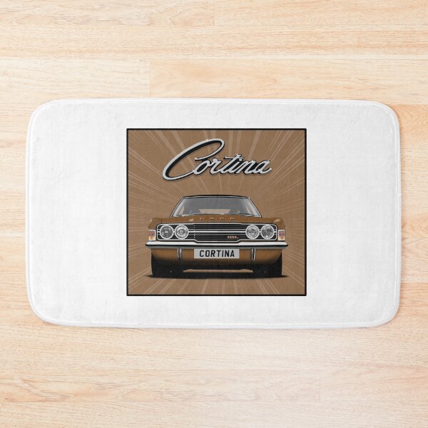 Item preview, Ford Cortina Mk3 GXL Brown Classic Car Art Print designed and sold by Hamilton illustrations.