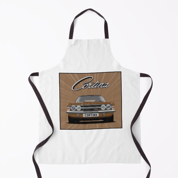Item preview, Ford Cortina Mk3 GXL Brown Classic Car Art Print designed and sold by Hamilton illustrations.