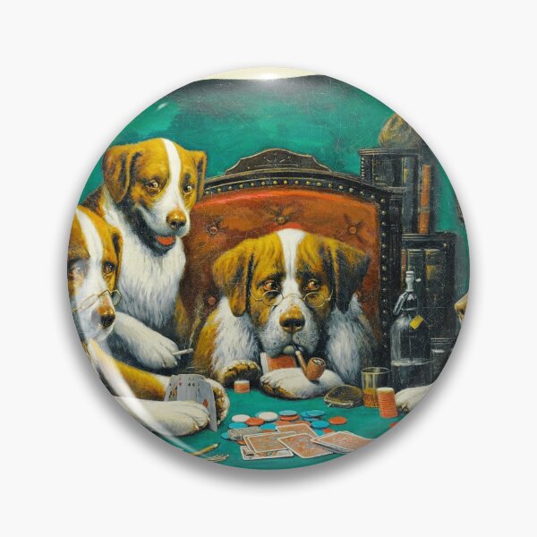 Item preview, Poker Game - Cassius Marcellus Coolidge designed and sold by brushandframes.