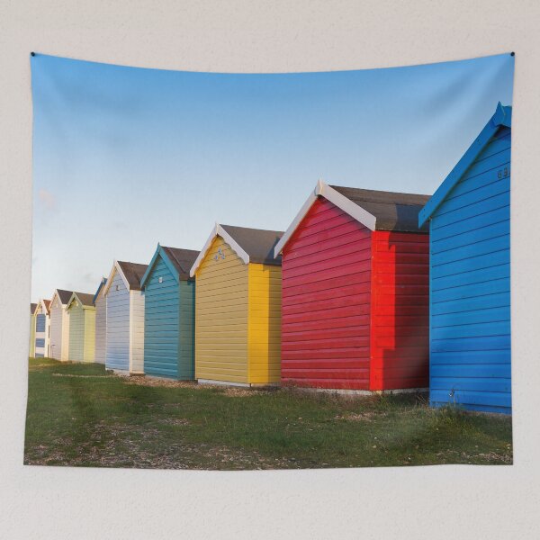 Item preview, Beach Huts at Calshot, Hampshire designed and sold by heidipics.