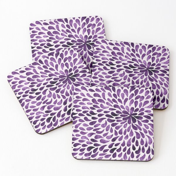 Item preview, Abstract Purple Flower Petals T-Shirt designed and sold by Uday24.