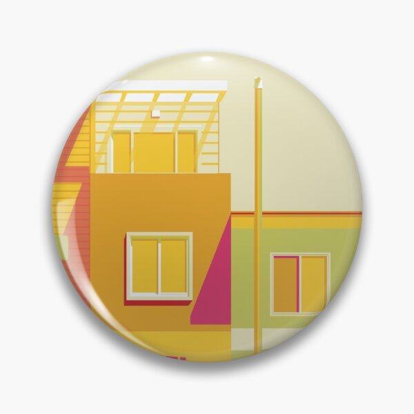 Item preview, Citrus Coloured Buildings designed and sold by Arden Taylor.
