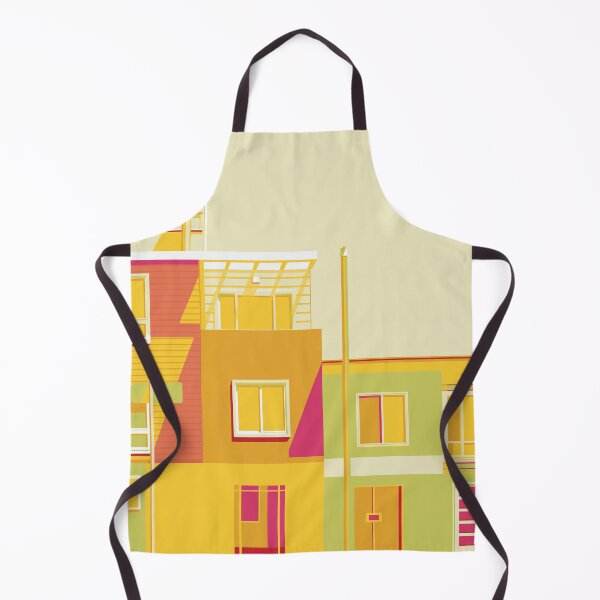 Item preview, Citrus Coloured Buildings designed and sold by Arden Taylor.