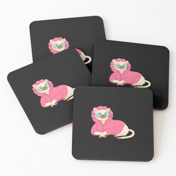 Item preview, Cute Cat with glasses designed and sold by Sam Artist.
