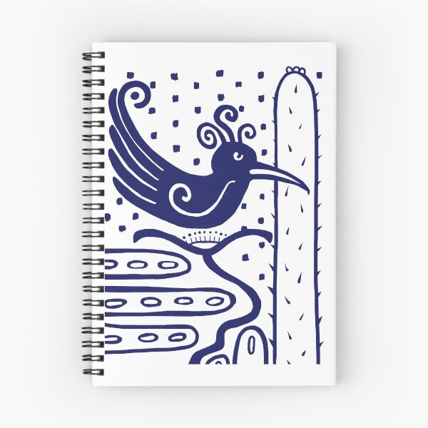 Item preview, Cactus Bird - navy designed and sold by AnnieSingerArt.