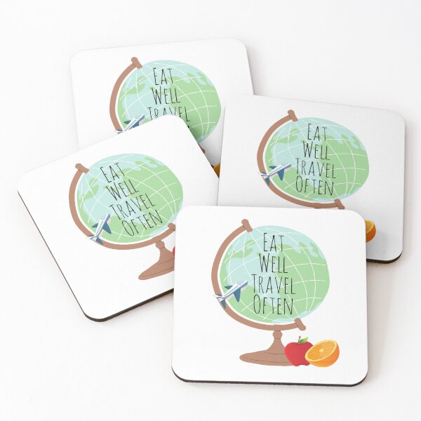 Item preview, Eat Well Travel Often designed and sold by tristahx.