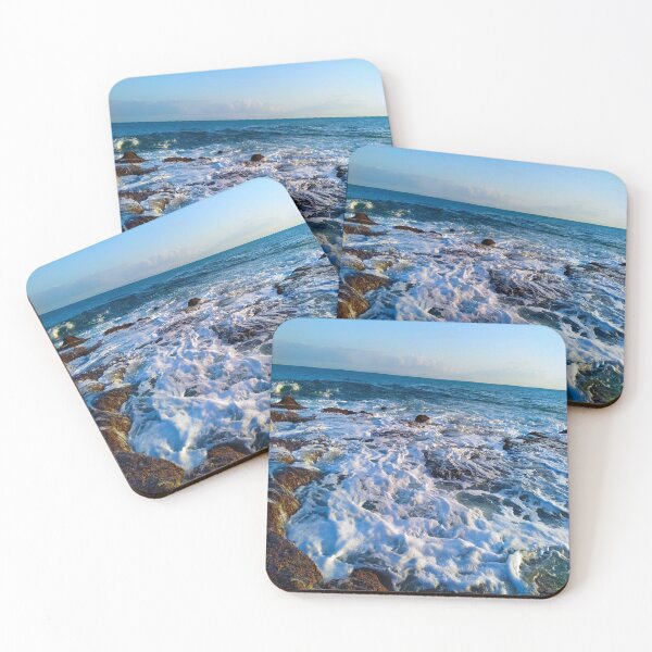 Item preview, Ocean Tanger blue Stone beach  designed and sold by Live  Today.