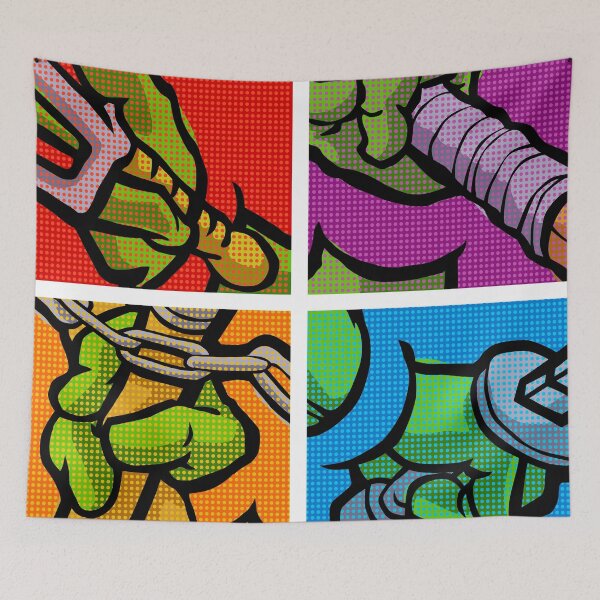 Item preview, Pop Martial Art Quelonians Full Set designed and sold by butcherbilly.