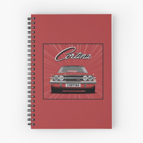 Item preview, Cortina Mk3 GXL Red Classic Car Art Print designed and sold by Hamilton illustrations.