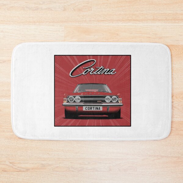 Item preview, Cortina Mk3 GXL Red Classic Car Art Print designed and sold by Hamilton illustrations.