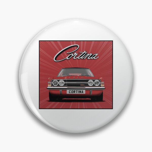 Item preview, Cortina Mk3 GXL Red Classic Car Art Print designed and sold by Hamilton illustrations.