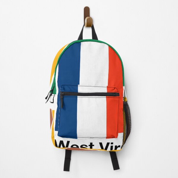 Artikelvorschau, West Virginia // Original Pantone Style State Flag Farben Design entworfen und verkauft von AestheticNow.