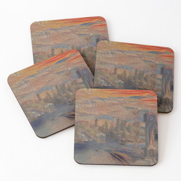 Item preview, New Clock Square - Munch designed and sold by Homsalgia.