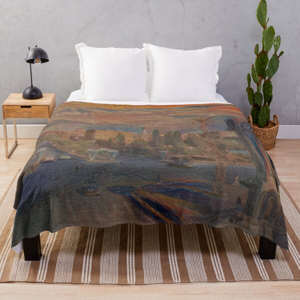 Item preview, New Clock Square - Munch designed and sold by Homsalgia.