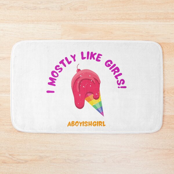 Item preview, I Mostly Like Girls designed and sold by SportyDogShop.