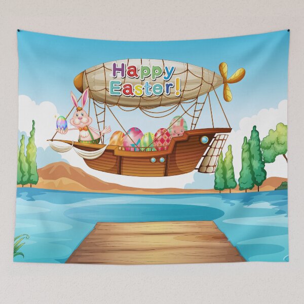 Item preview, Happy Easter Greeting Card designed and sold by Warrior Veteran Clothing.