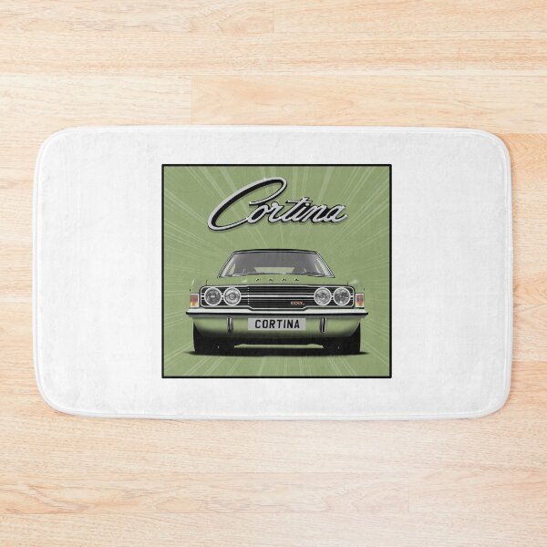 Item preview, Cortina Mk3 GXL Green Classic Car Art Print designed and sold by Hamilton illustrations.