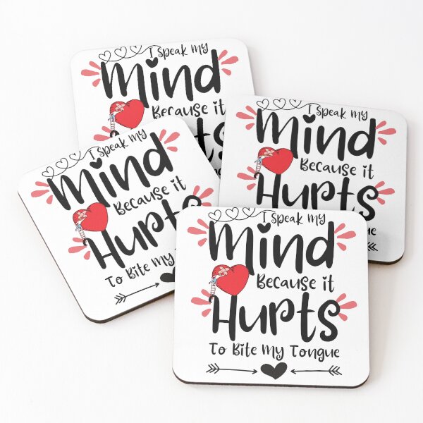 Item preview, I Speak my mind because it hurts to bite my tongue ,Humor ,Graphic Tee ,Gift for her ,Gift for mom ,Unisex ,Gift for wife designed and sold by PIXEcompany.