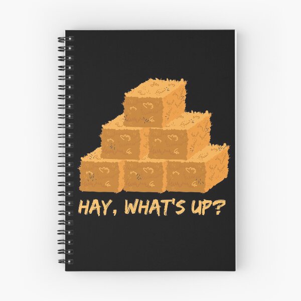 Item preview, Hay, what's up? (Hey, what's up?). Funny farm pun. designed and sold by JellyBeenzz.