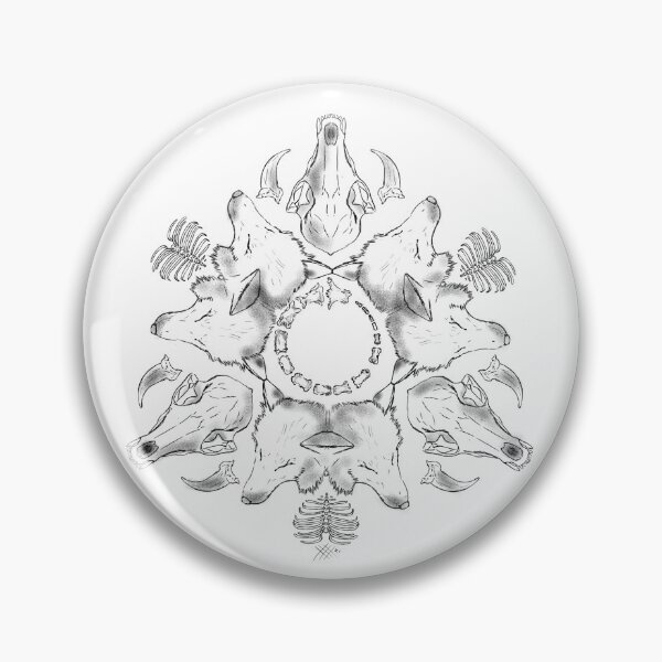 Item preview, Fox Skull Mandala  designed and sold by Steelclaw.