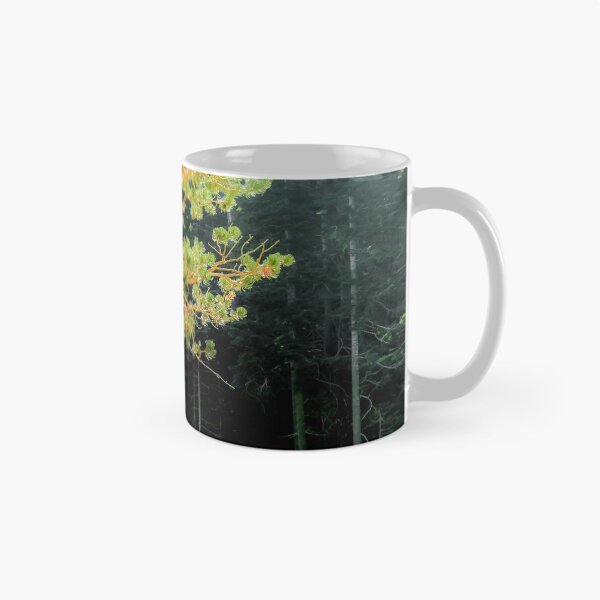 Item preview, closeup green pine tree in the wood at Lake Tahoe, USA designed and sold by Mrvell.