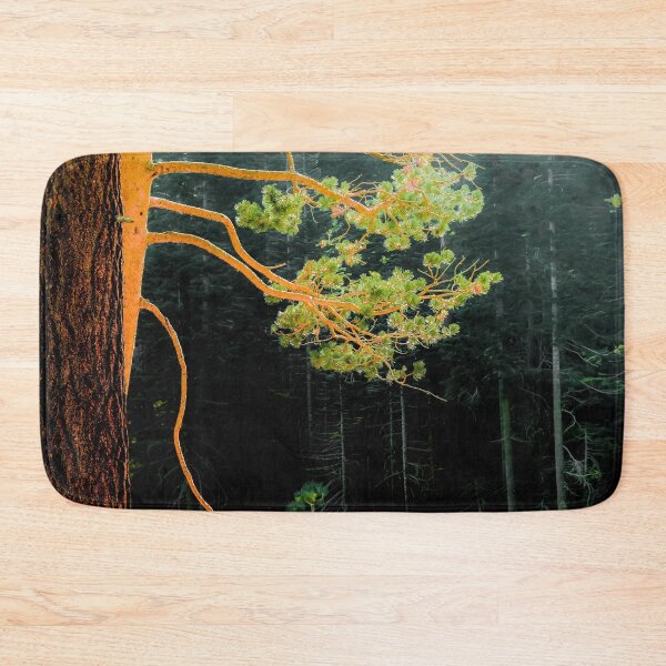 Item preview, closeup green pine tree in the wood at Lake Tahoe, USA designed and sold by Mrvell.