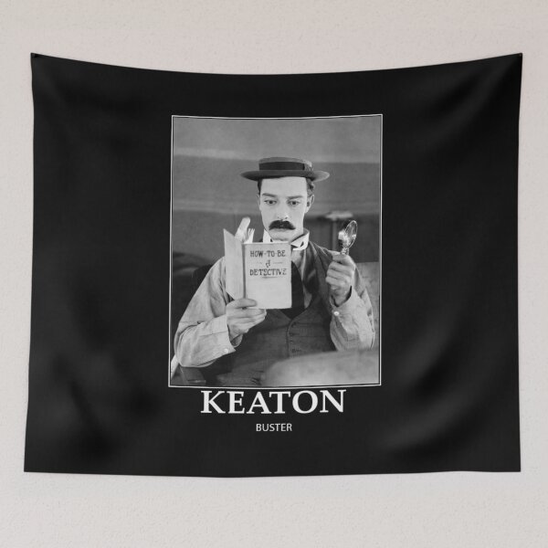 Item preview, Buster Keaton - Sherlock Jr. - BW - D36 designed and sold by DecoVintage.