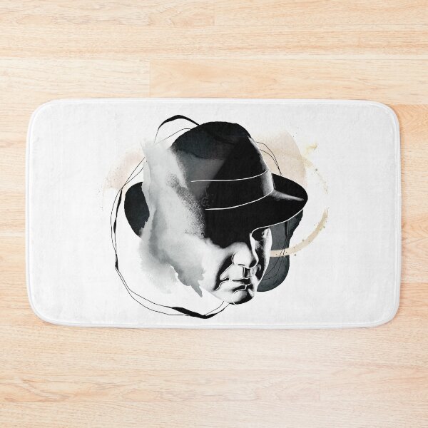 Item preview, Raymond "Red" Reddington Series portrait with James Spader fedora hat designed and sold by TrueType.
