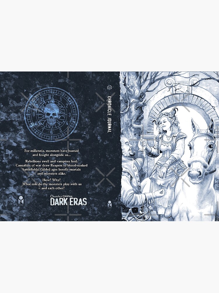 Thumbnail 3 of 3, Hardcover Journal, Dark Eras art: Lily, Sabre and Thorn designed and sold by TheOnyxPath.