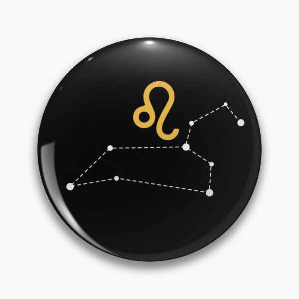 Item preview, Leo Zodiac Sign with Constellation (White) designed and sold by Arianna Khalil.
