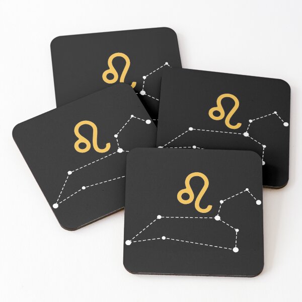 Item preview, Leo Zodiac Sign with Constellation (White) designed and sold by Arianna Khalil.