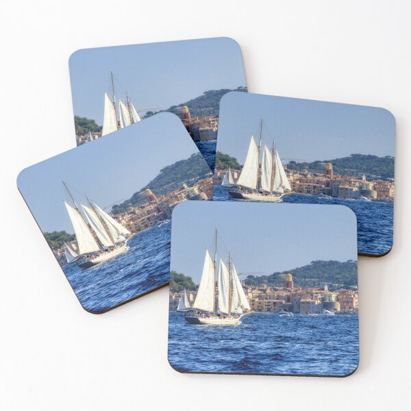 Item preview, Classic Sailing Yacht Saint Tropez designed and sold by SACRED NATURE DESIGNS.