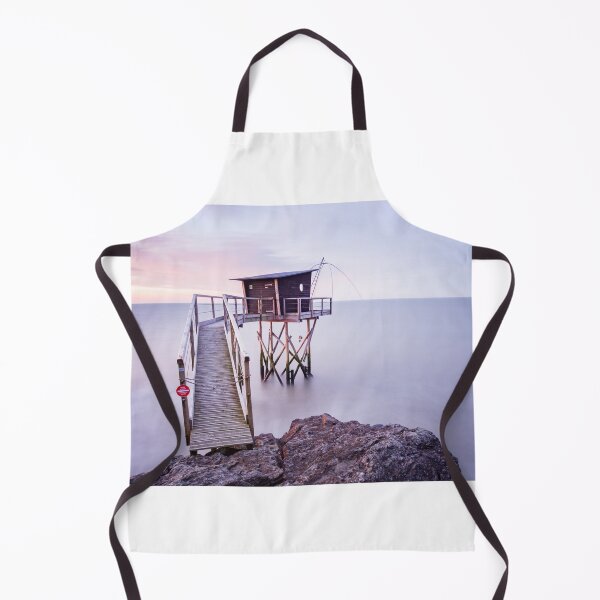 Item preview, Fishing facing the immensity of the ocean designed and sold by RobArt-Photo.