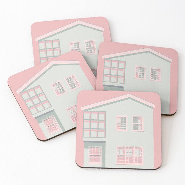 Item preview, Three Story Pastel House designed and sold by Arden Taylor.