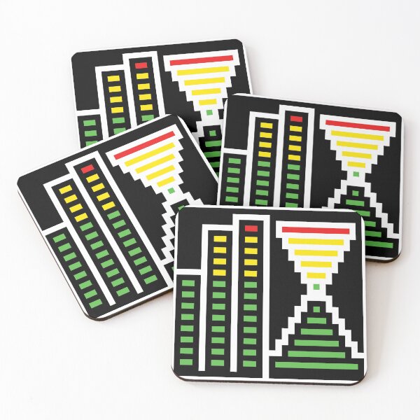 Item preview, Equalizer - 0013 - Original Abstract Pixel Art designed and sold by pixonpu.