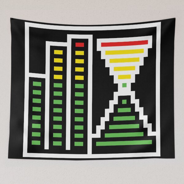 Item preview, Equalizer - 0013 - Original Abstract Pixel Art designed and sold by pixonpu.