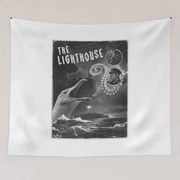Item preview, The Lighthouse Vintage Poster Design designed and sold by Miggy21.