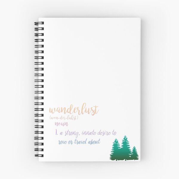 Item preview, Wanderlust designed and sold by Hello Geek Fox.