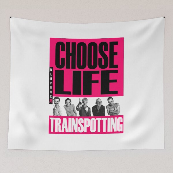 Item preview, TRAINSPOTTING - CHOOSE LIFE designed and sold by Neo-Punk.