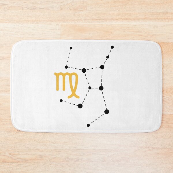 Item preview, Virgo Zodiac Sign with Constellation (Black) designed and sold by Arianna Khalil.