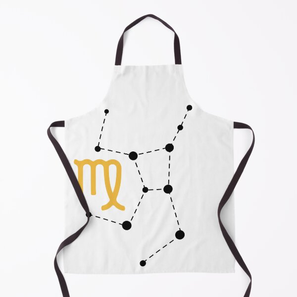 Item preview, Virgo Zodiac Sign with Constellation (Black) designed and sold by Arianna Khalil.