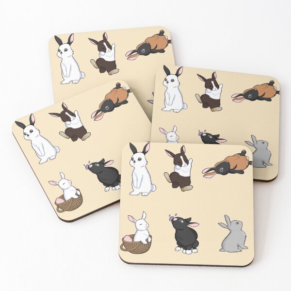 Item preview, Cute Mixed Bunnies Pack designed and sold by Floramisu.
